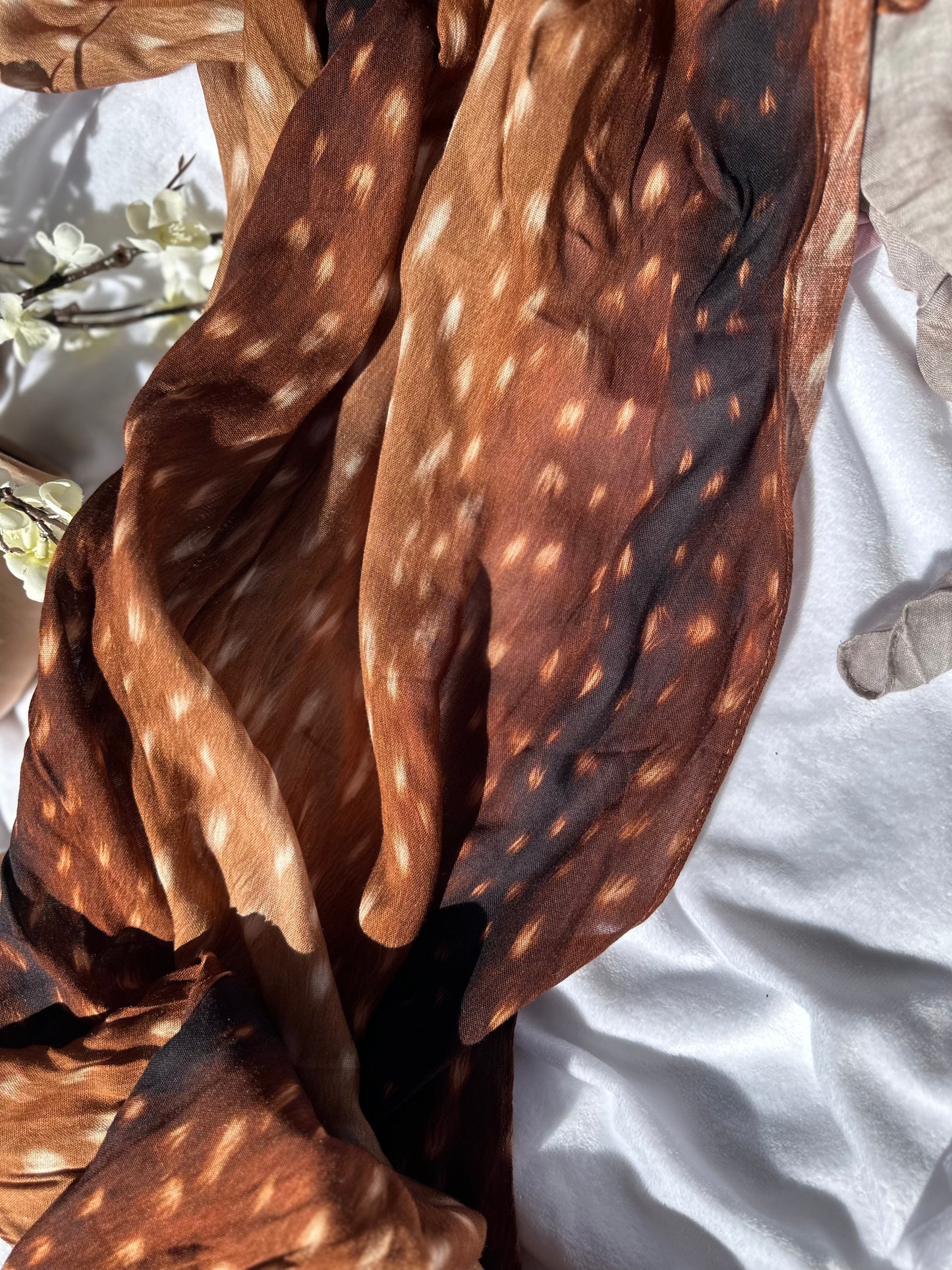Deer Print Modal hijab