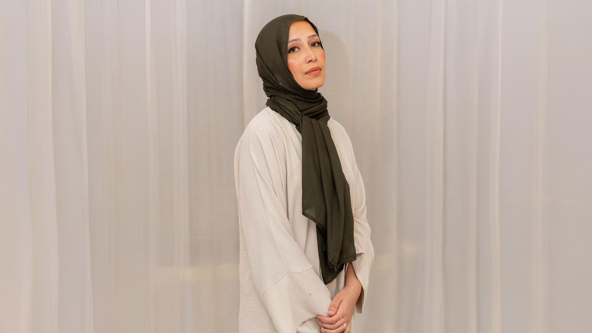 Elegant abaya outfit