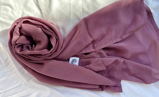 Lilac Modal Hijab – Soft, Lightweight, Breathable Scarf by Zoya Z