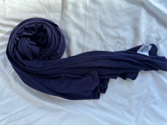 Royal Blue Jersey Hijab – Lightweight, Stretch & Breathable Scarf by Zoya Z