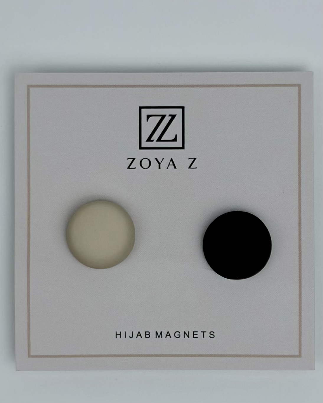 Ivory & Black Magnet