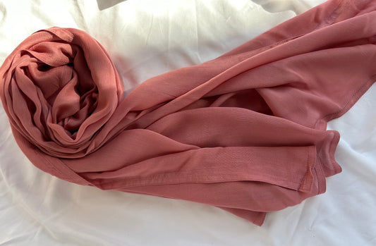 Dusty rose jersey hijab with stretch fabric – ideal for casual and active  Pink modal hijab soft breathable lightweight non-slip long scarf for Muslim women modest headscarf for everyday wear prayer work travel casual hijab wear