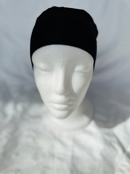 Classic Black Hijab Undercap – Breathable, Secure Fit for Everyday Wear