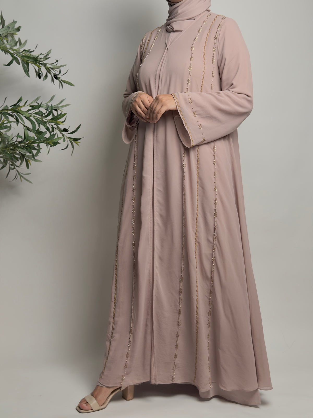Layali Beaded Chiffon