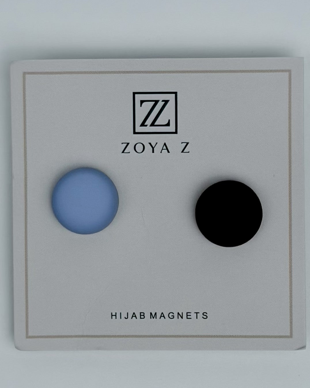 Powder Blue & Burgundy Magnet