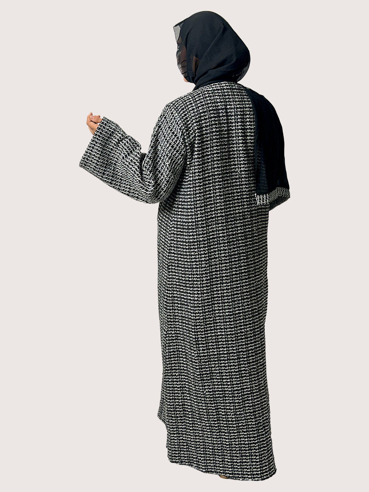 Amira Tweed Abaya Coat Set