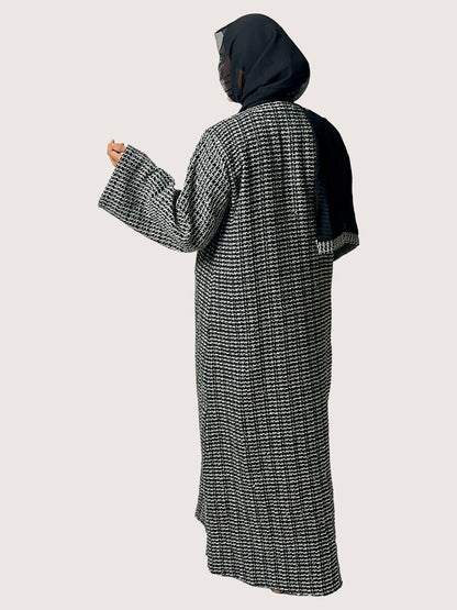 Amira Tweed Abaya Coat Set