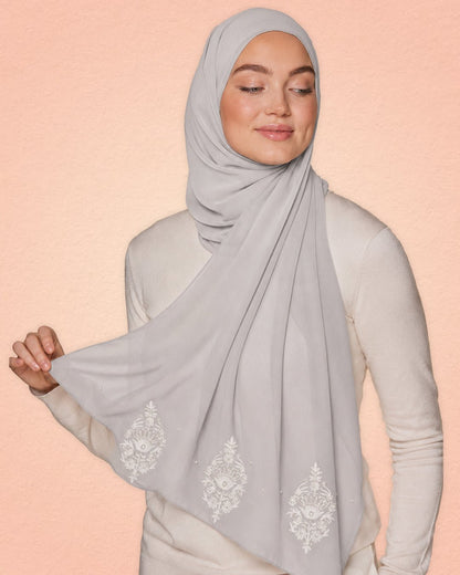 Elegant Turkish Hijab - Silk Scarf by Zoya Z | Zoya Z