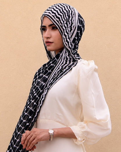 Elegant Turkish Hijab - Silk Scarf by Zoya Z | Zoya Z