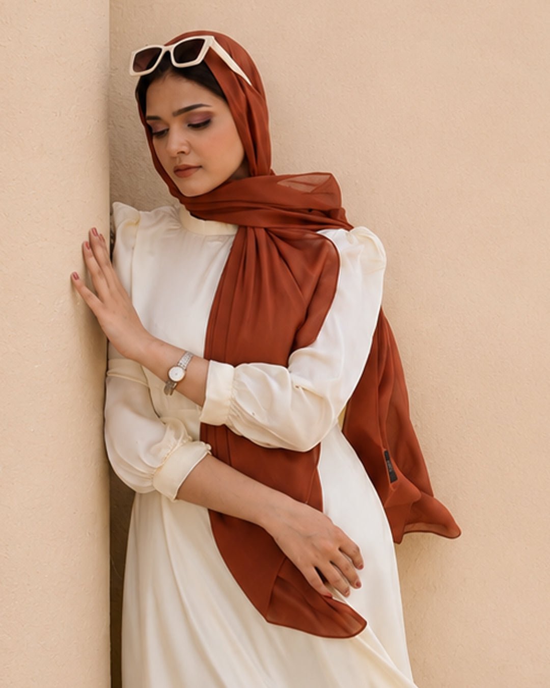 Elegant Turkish Hijab - Silk Scarf by Zoya Z | Zoya Z
