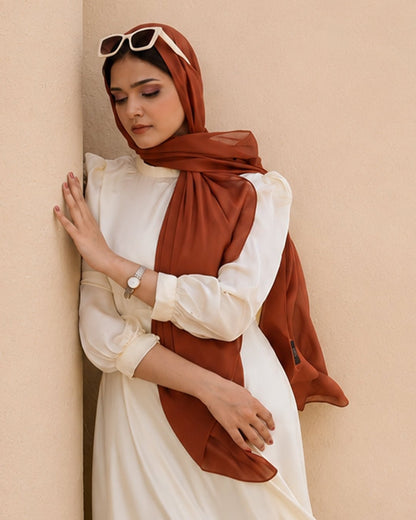 Elegant Turkish Hijab - Silk Scarf by Zoya Z | Zoya Z