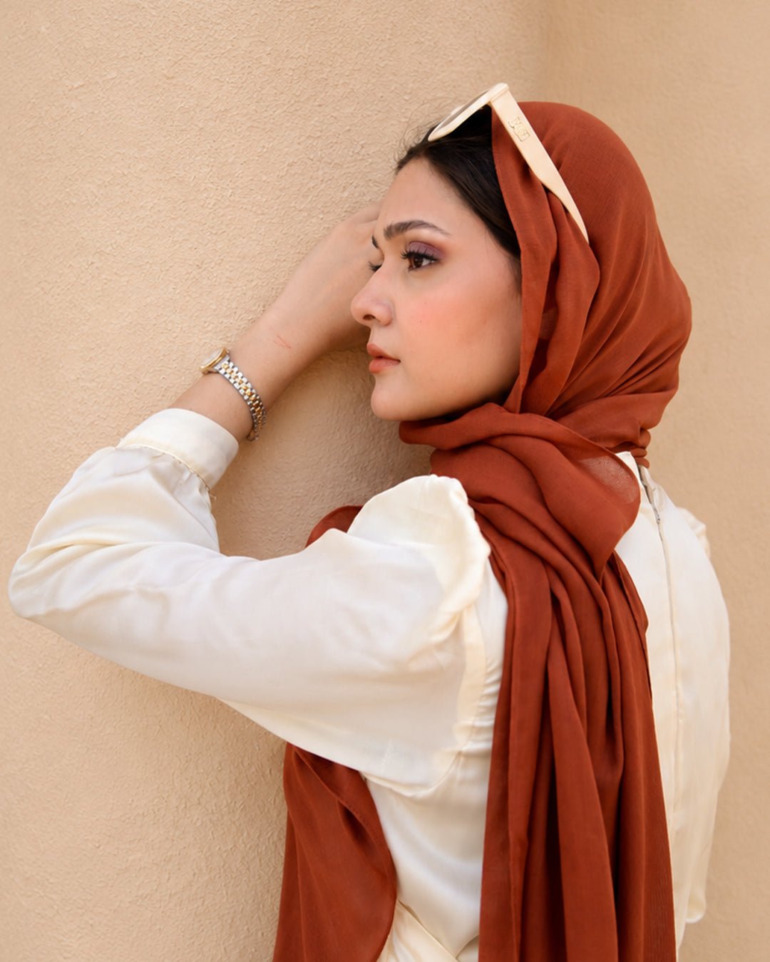 Elegant Turkish Hijab - Silk Scarf by Zoya Z | Zoya Z