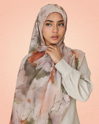 Elegant Turkish Hijab - Silk Scarf by Zoya Z