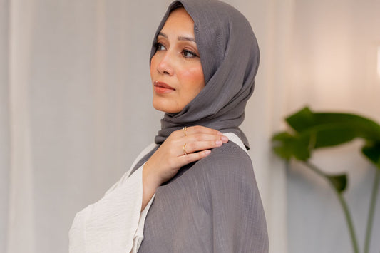 Elegant Turkish Hijab - Silk Scarf by Alif Scarf | Alif Scarf