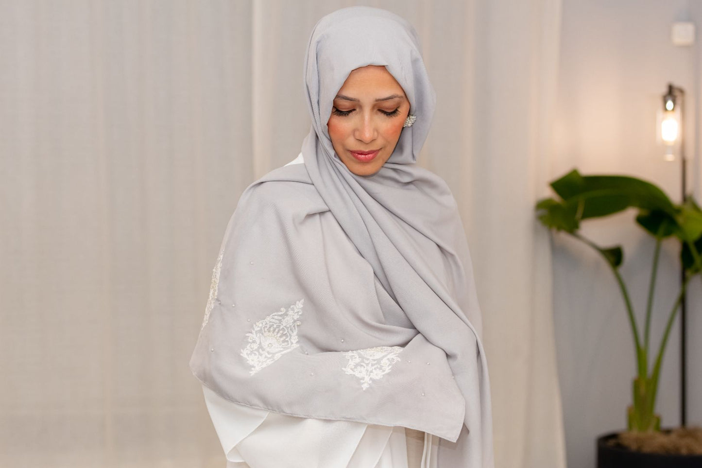 Elegant Turkish Hijab - Silk Scarf by Alif Scarf | Alif Scarf