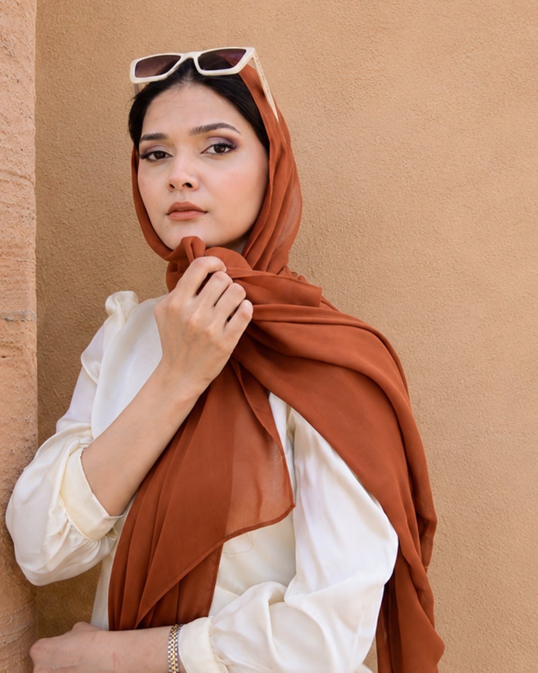 Elegant Turkish Hijab - Silk Scarf by Zoya Z | Zoya Z