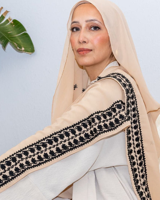 Elegant Turkish Hijab - Silk Scarf by Alif Scarf | Alif Scarf