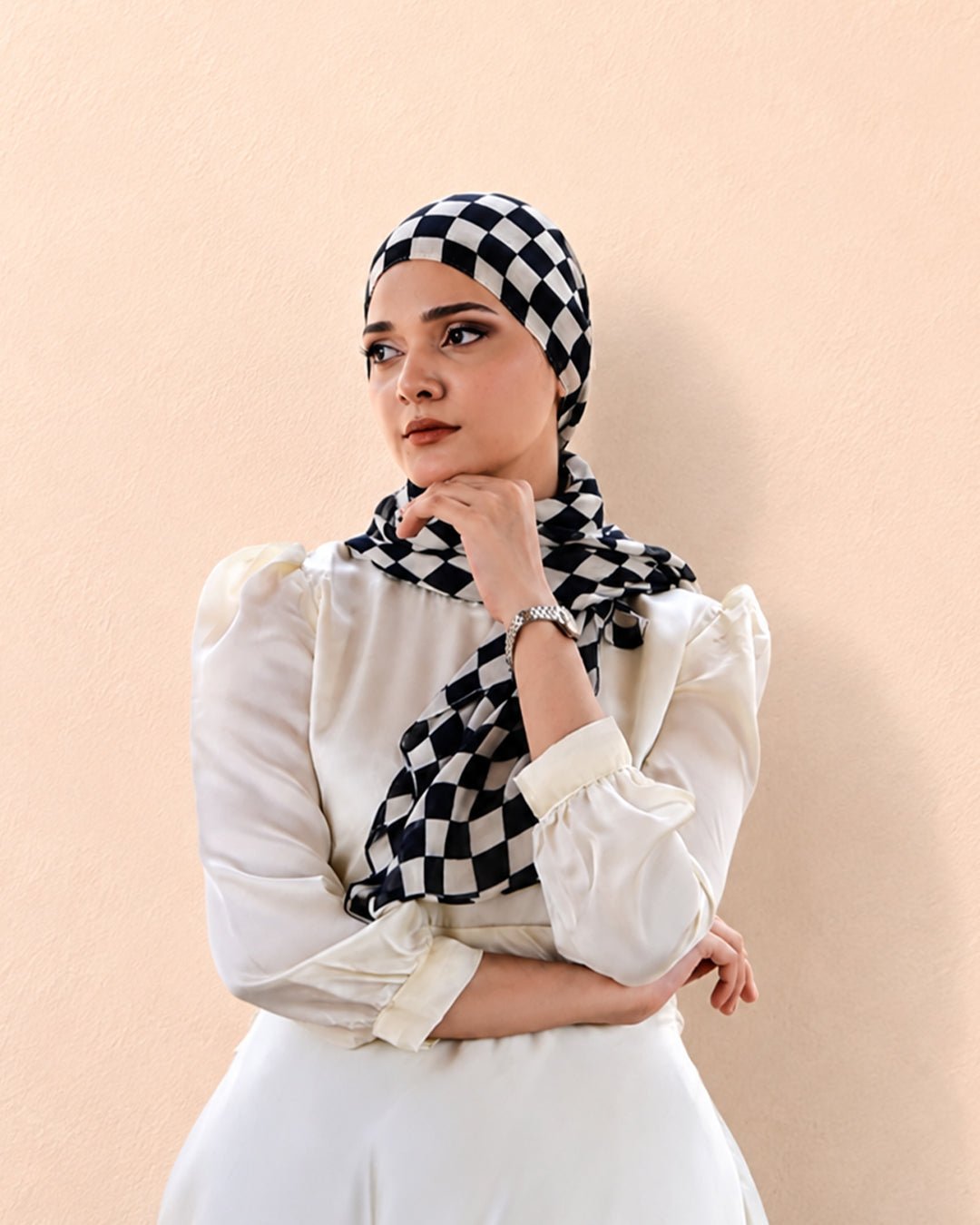 Elegant Turkish Hijab - Silk Scarf by Zoya Z | Zoya Z
