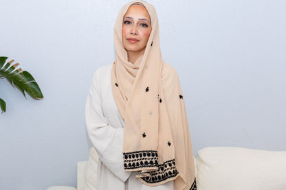 Elegant Turkish Hijab - Silk Scarf by Alif Scarf | Alif Scarf