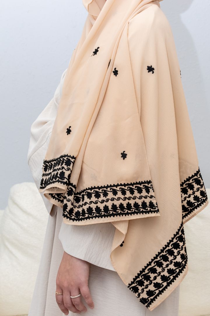 Elegant Turkish Hijab - Silk Scarf by Alif Scarf | Alif Scarf